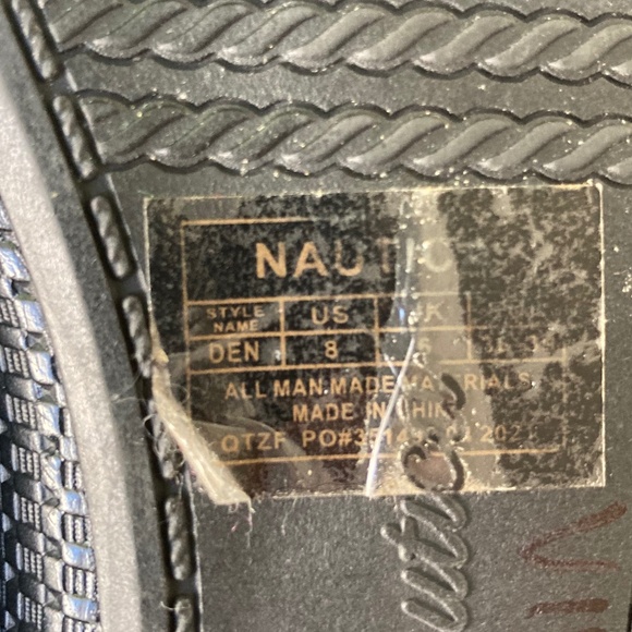 Nautica Classic Woven Ballet Flat Loafer Black Bow Sz 8 Classic Workwear - Picture 10 of 10